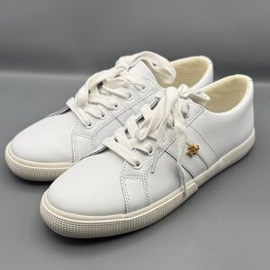 White Leather Sneakers